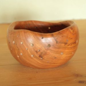 Bougeoir en cerisier
